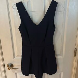 Design Lab navy blue romper